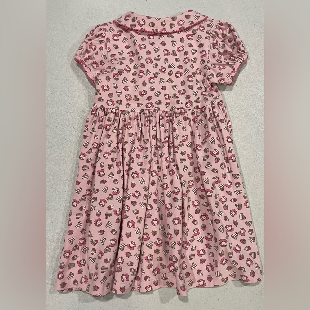 Rachel Riley Pink Cupcake Pattern Dress - Picture 3 of 3